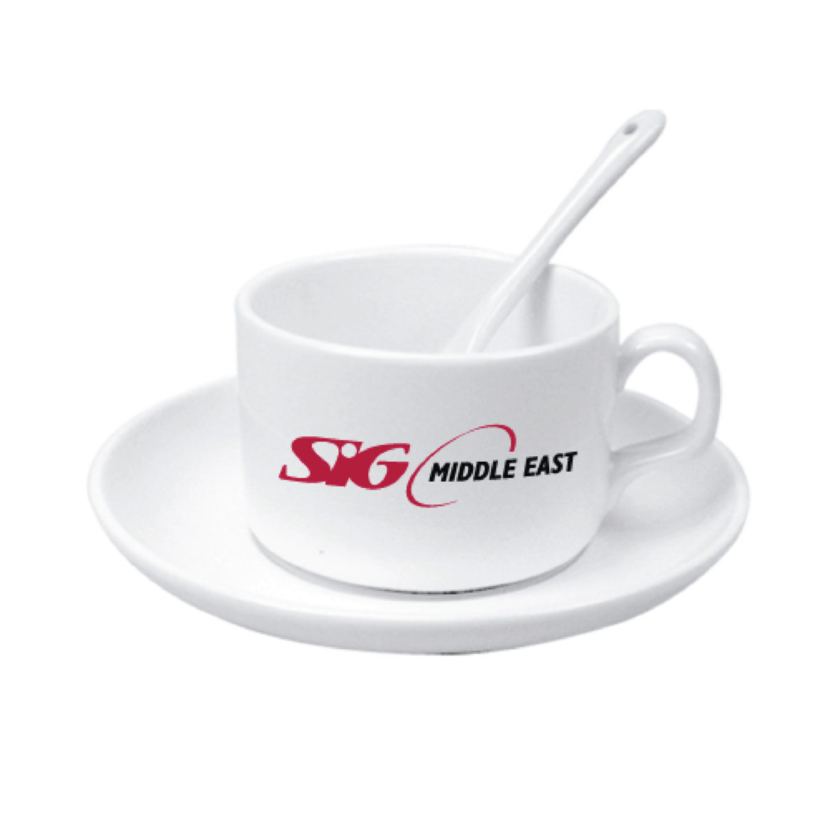 Sublimation Tea Cup with Saucer 4oz First Concept